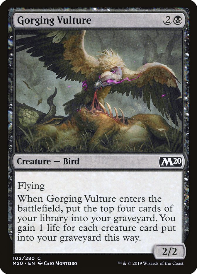 Gorging Vulture [Core Set 2020] | North Game Den
