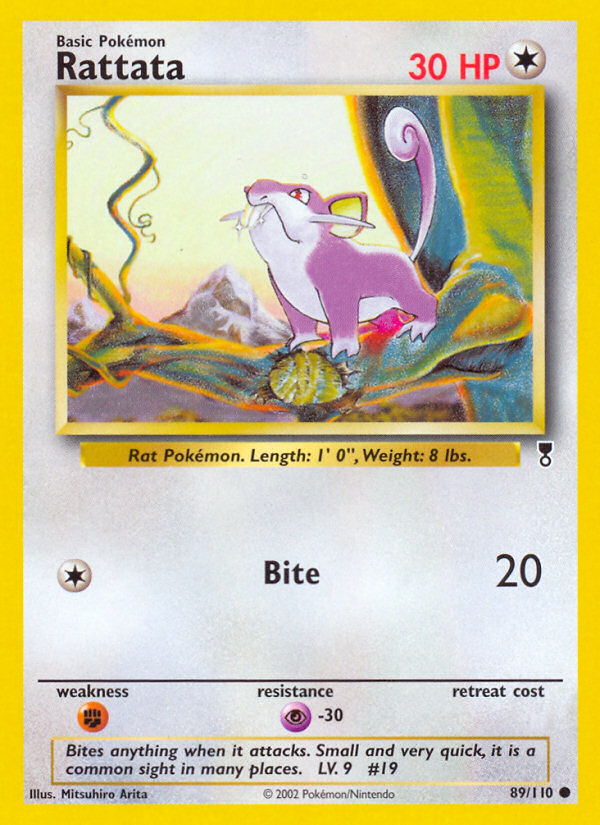 Rattata (89/110) [Legendary Collection] | North Game Den