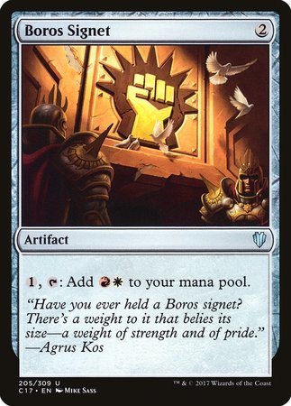 Boros Signet [Commander 2017] | North Game Den