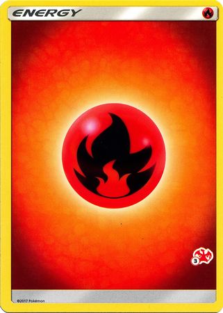 Fire Energy (Charizard Stamp #3) [Battle Academy 2020] | North Game Den