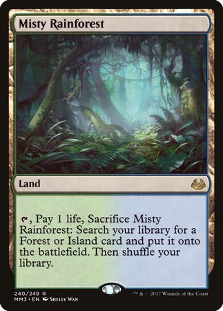 Misty Rainforest [Modern Masters 2017] | North Game Den