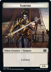 Elemental // Vampire Double-sided Token [Double Masters 2022 Tokens] | North Game Den