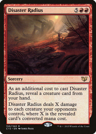 Disaster Radius [Commander 2015] | North Game Den