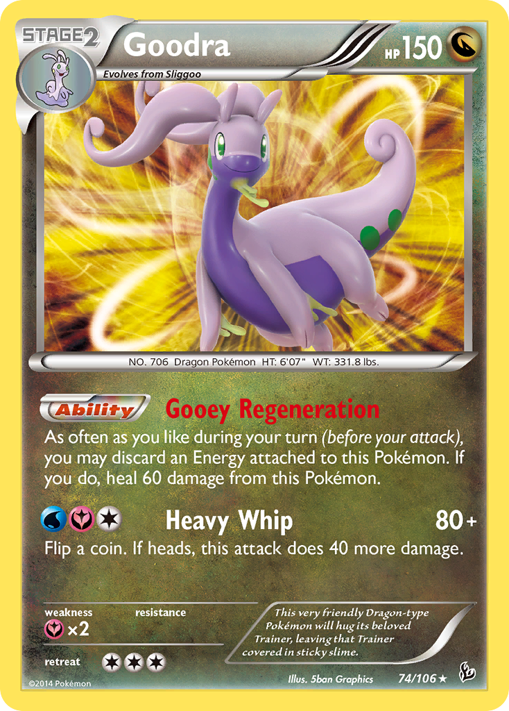 Goodra (74/106) [XY: Flashfire] | North Game Den