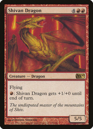 Shivan Dragon [Magic 2010] | North Game Den