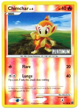 Chimchar (56/100) [Burger King Promos: 2009 Collection] | North Game Den