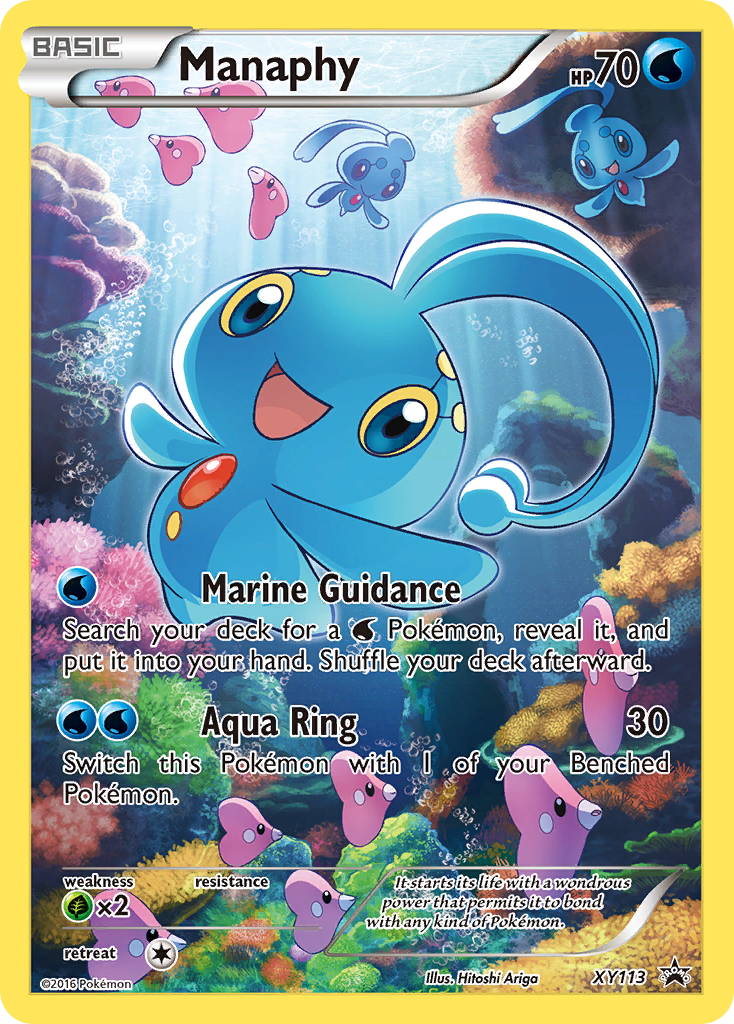 Manaphy (XY113) [XY: Black Star Promos] | North Game Den