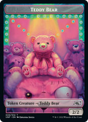 Teddy Bear // Food (011) Double-sided Token [Unfinity Tokens] | North Game Den