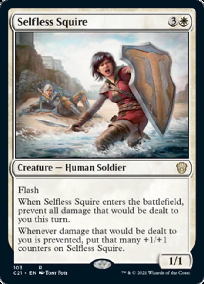 Selfless Squire [Commander 2021] | North Game Den
