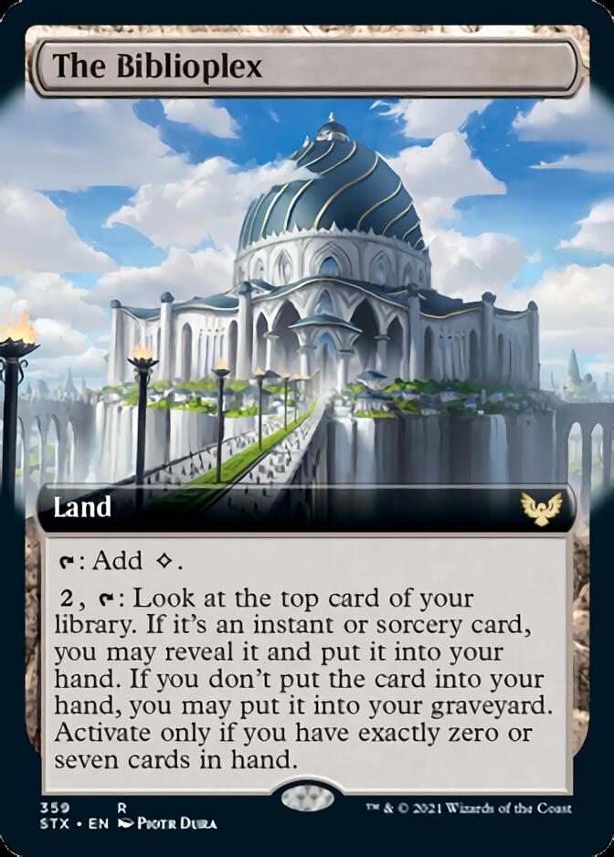 The Biblioplex (Extended) [Strixhaven: School of Mages] | North Game Den