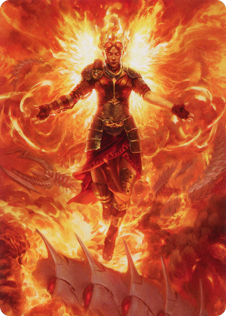 Chandra, Hope's Beacon Art Card [March of the Machine Art Series] | North Game Den