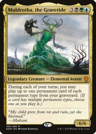 Muldrotha, the Gravetide [Dominaria] | North Game Den