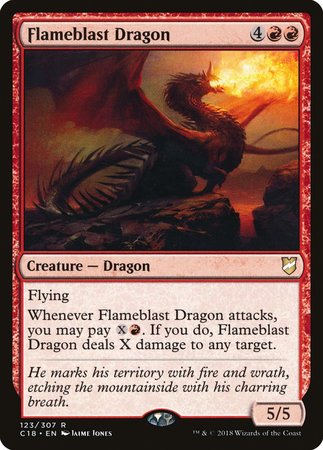 Flameblast Dragon [Commander 2018] | North Game Den