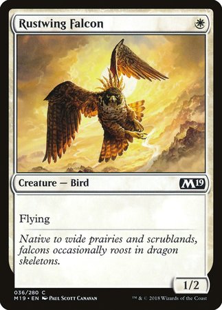Rustwing Falcon [Core Set 2019] | North Game Den