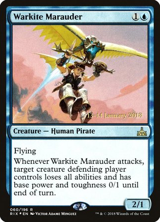 Warkite Marauder [Rivals of Ixalan Promos] | North Game Den