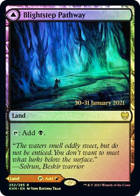 Blightstep Pathway // Searstep Pathway  [Kaldheim Prerelease Promos] | North Game Den