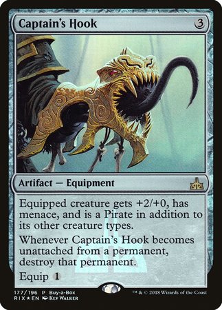 Captain's Hook [Rivals of Ixalan Promos] | North Game Den