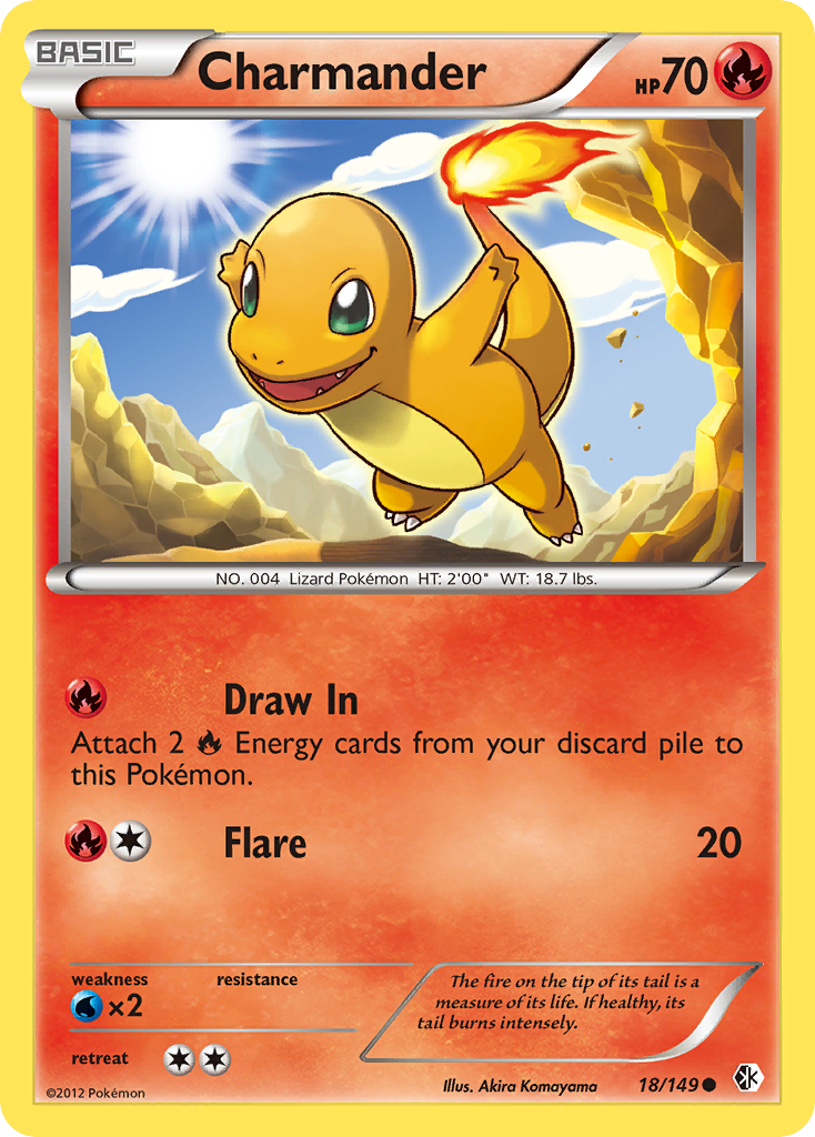 Charmander (18/149) [Black & White: Boundaries Crossed] | North Game Den