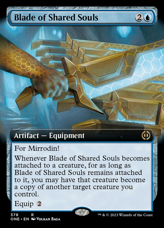 Blade of Shared Souls (Extended Art) [Phyrexia: All Will Be One] | North Game Den