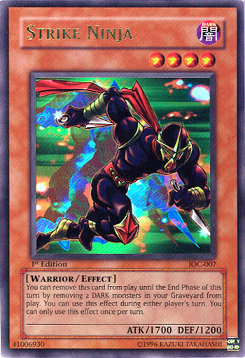 Strike Ninja [IOC-007] Ultra Rare | North Game Den