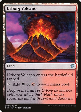 Urborg Volcano [Commander 2017] | North Game Den