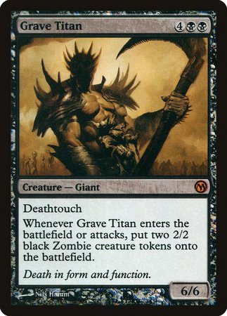 Grave Titan [Duels of the Planeswalkers Promos 2011] | North Game Den