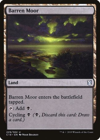 Barren Moor [Commander 2019] | North Game Den