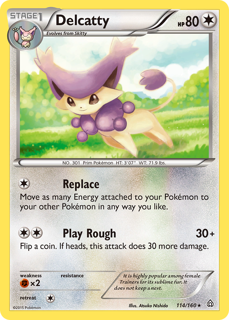 Delcatty (114/160) [XY: Primal Clash] | North Game Den