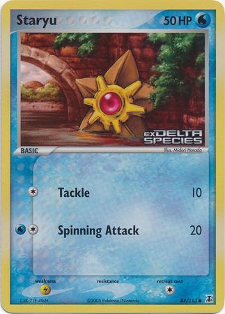 Staryu (84/113) (Stamped) [EX: Delta Species] | North Game Den