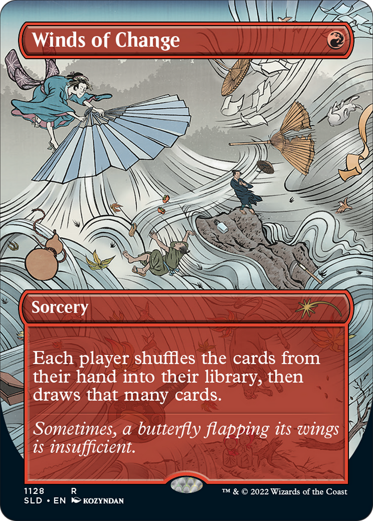 Winds of Change (Borderless) [Secret Lair Drop Series] | North Game Den