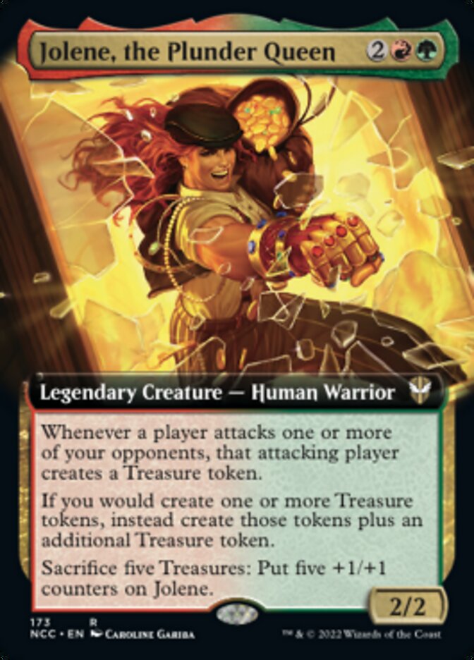 Jolene, the Plunder Queen (Extended Art) [Streets of New Capenna Commander] | North Game Den