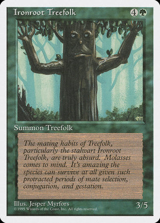 Ironroot Treefolk [Fourth Edition] | North Game Den