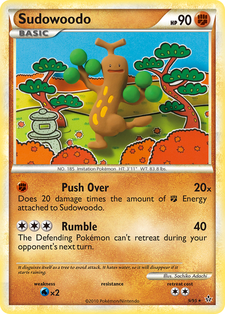 Sudowoodo (9/95) [HeartGold & SoulSilver: Unleashed] | North Game Den