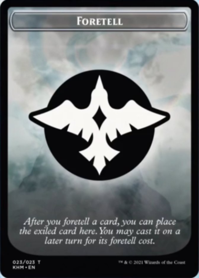 Foretell [Kaldheim Tokens] | North Game Den