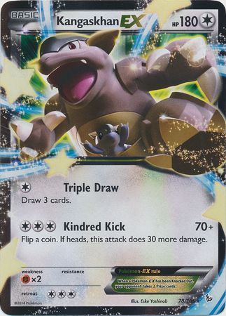 Kangaskhan EX (78/106) (Jumbo Card) [XY: Flashfire] | North Game Den