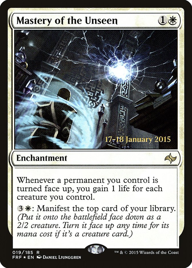 Mastery of the Unseen  [Fate Reforged Prerelease Promos] | North Game Den