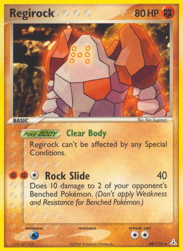 Regirock (28/110) [EX: Holon Phantoms] | North Game Den