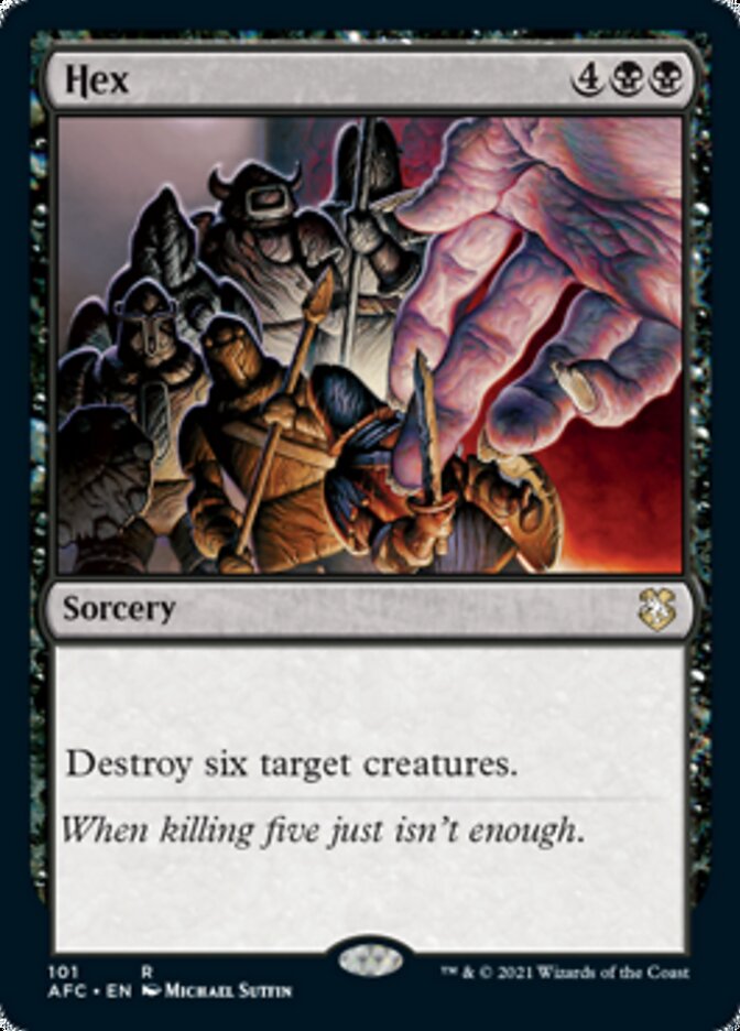 Hex [Dungeons & Dragons: Adventures in the Forgotten Realms Commander] | North Game Den