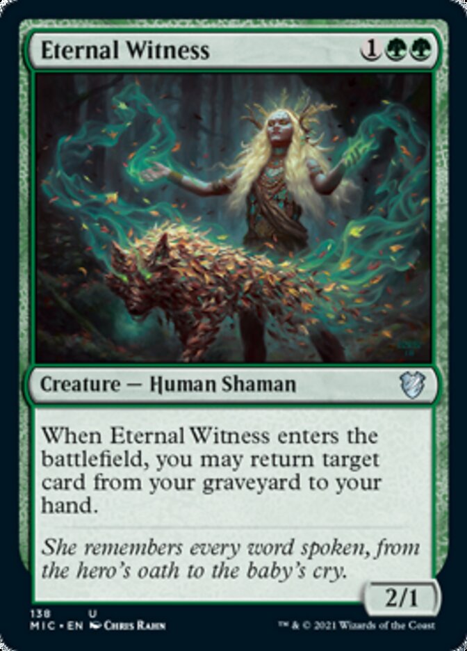 Eternal Witness [Innistrad: Midnight Hunt Commander] | North Game Den