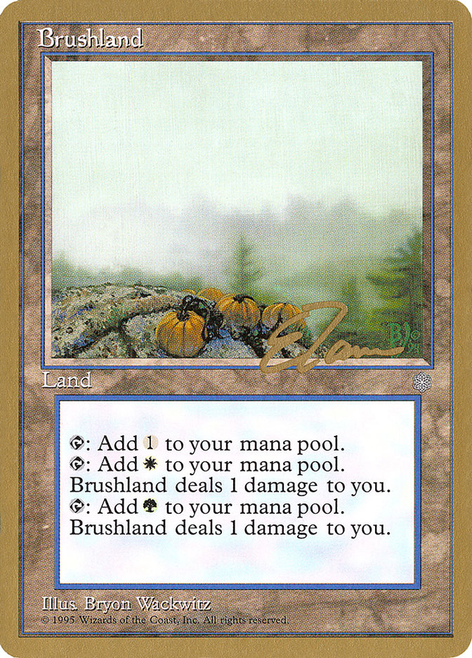 Brushland (Eric Tam) [Pro Tour Collector Set] | North Game Den