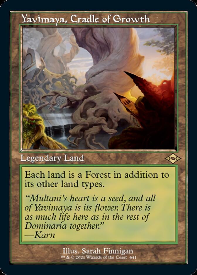 Yavimaya, Cradle of Growth (Retro) [Modern Horizons 2] | North Game Den