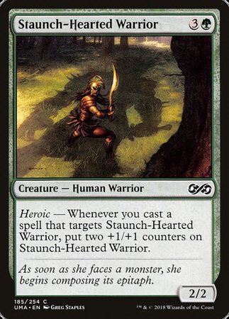 Staunch-Hearted Warrior [Ultimate Masters] | North Game Den