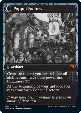 Poppet Stitcher // Poppet Factory [Innistrad: Double Feature] | North Game Den