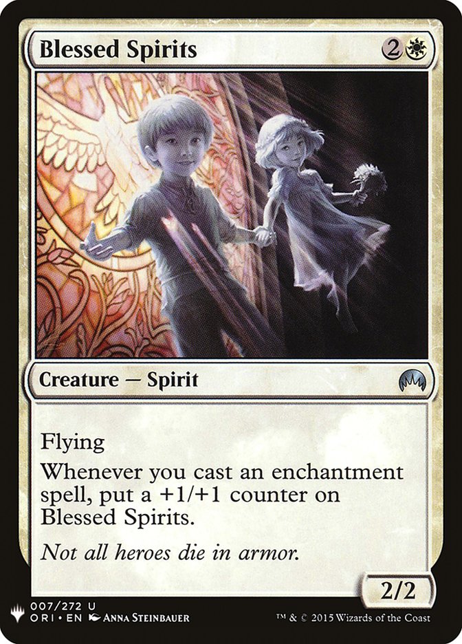 Blessed Spirits [Mystery Booster] | North Game Den