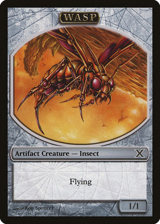 Wasp Token [Tenth Edition Tokens] | North Game Den