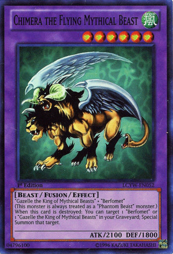 Chimera the Flying Mythical Beast [LCYW-EN052] Super Rare | North Game Den