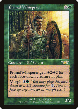 Primal Whisperer [Legions] | North Game Den