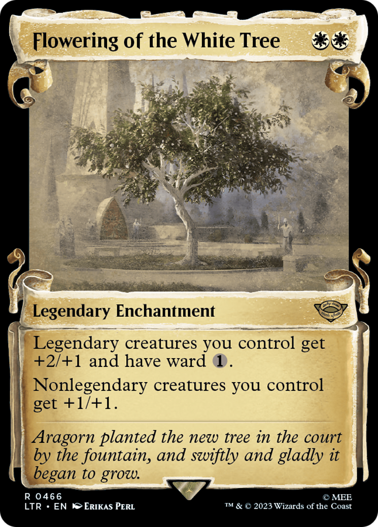 Flowering of the White Tree [The Lord of the Rings: Tales of Middle-Earth Showcase Scrolls] | North Game Den