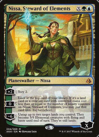 Nissa, Steward of Elements [Amonkhet] | North Game Den