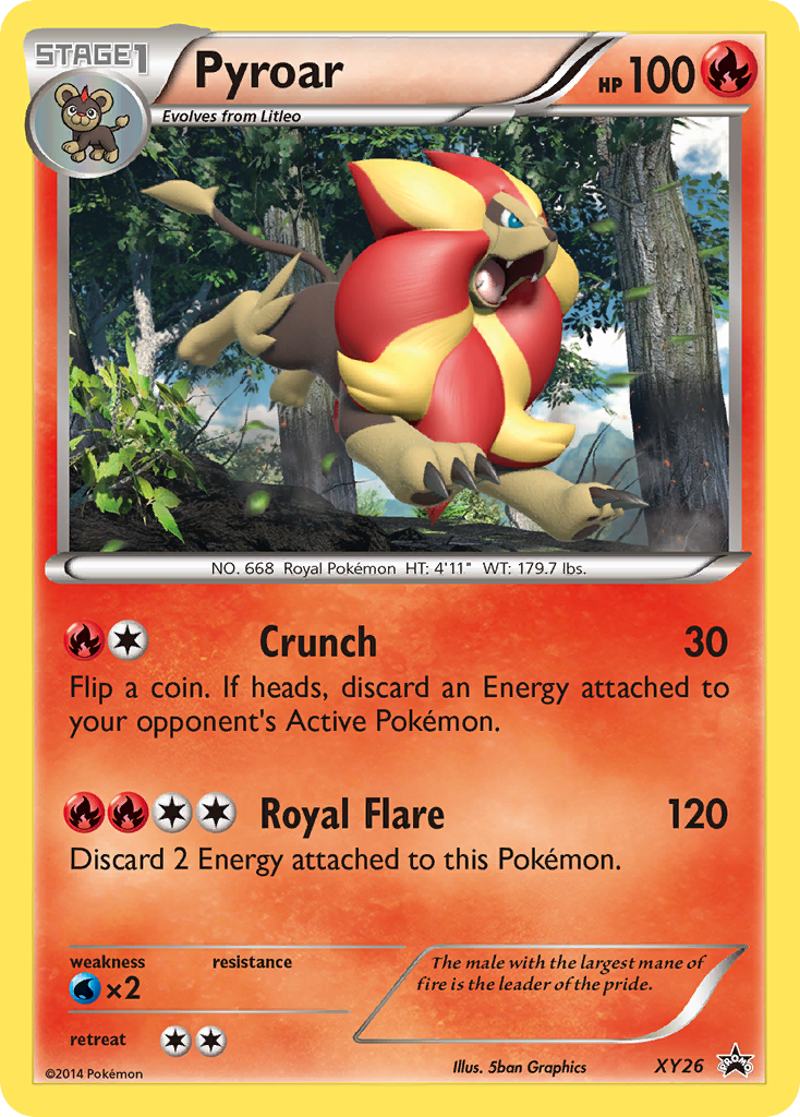 Pyroar (XY26) [XY: Black Star Promos] | North Game Den